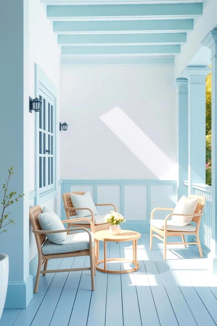 Light Blue for a Cool Refreshing Ambiance - 17 Porch Paint Colors