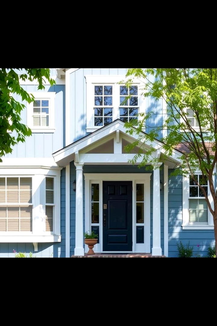 Light and Airy Fresh Blue gray Exteriors - 21 Blue-gray Paint Colors