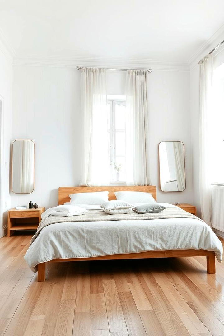 Light and Airy Sanctuary - 21 Scandinavian Bedroom Ideas