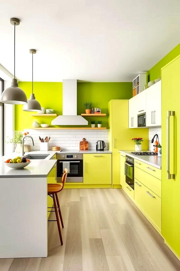 Lime Light - 21 Accent Wall Colors