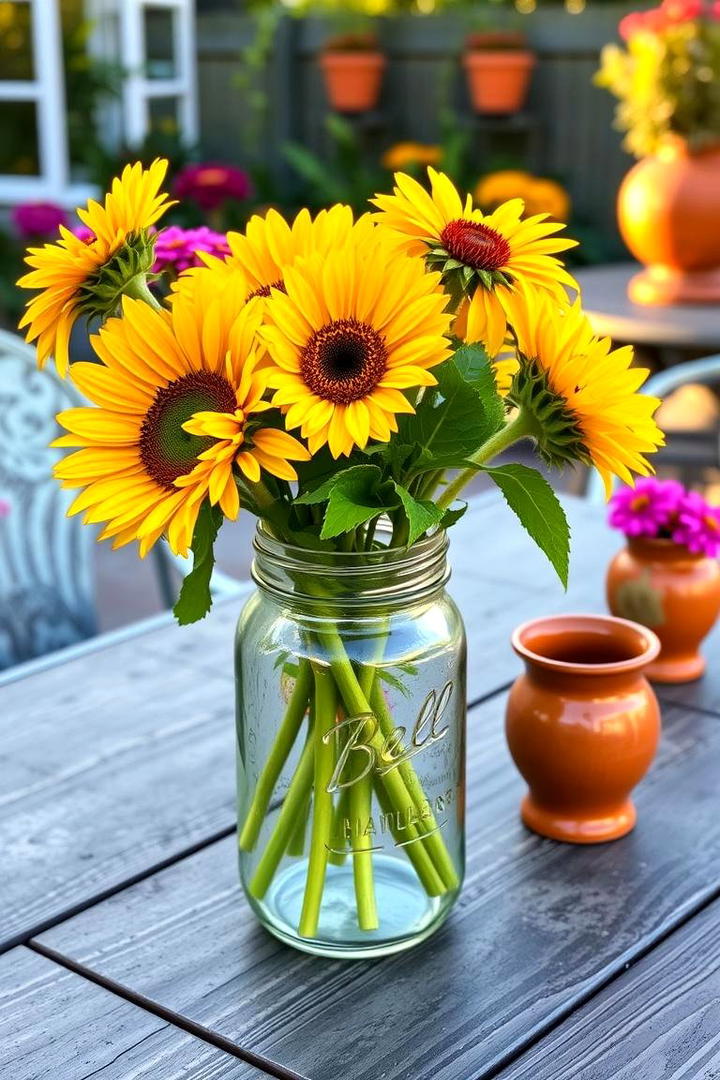 Lively Garden Vibes - 30 Mason Jar Centerpiece Ideas