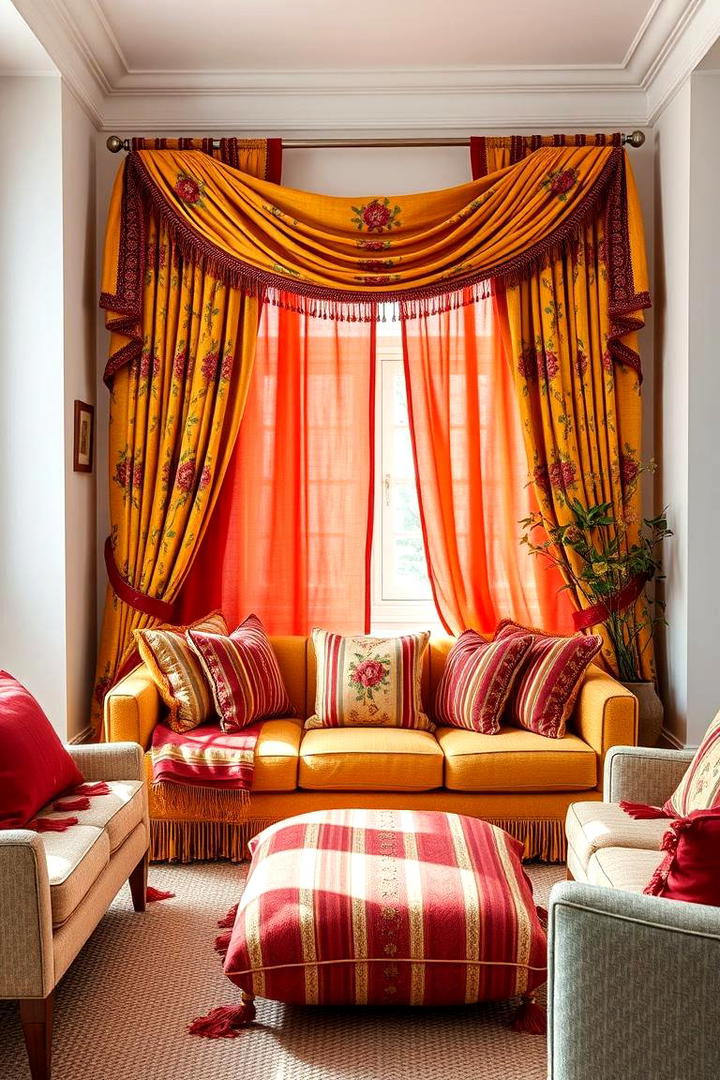 Lively Patterned Textiles - 21 spanish interior design ideas