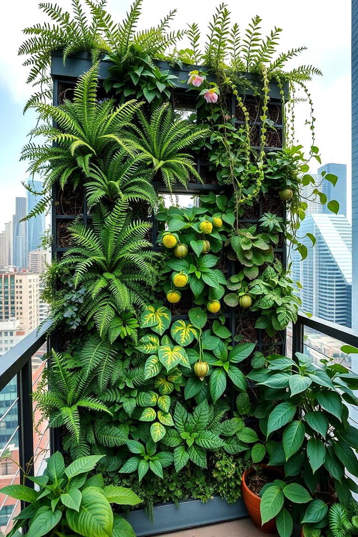 Living Green Wall Trellis - 21 Garden Trellis Ideas