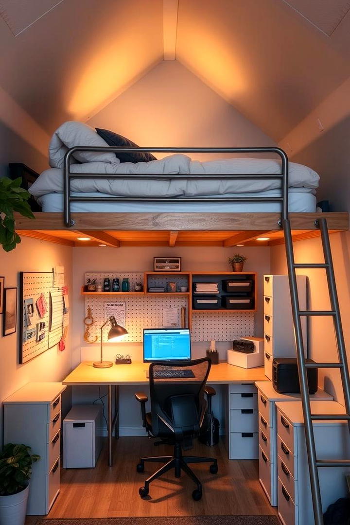 Loft Bed with Dedicated Workspace Loft - 30 Loft Bed Ideas