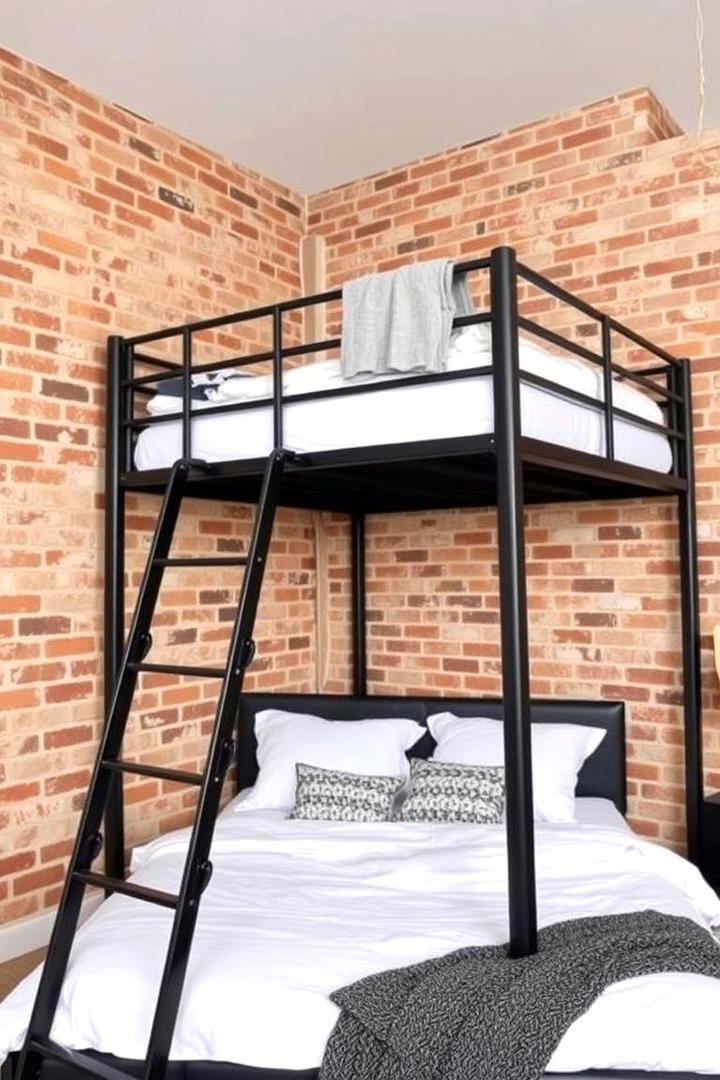 Loft Bed with Ladder Access - 30 Loft Bed Ideas