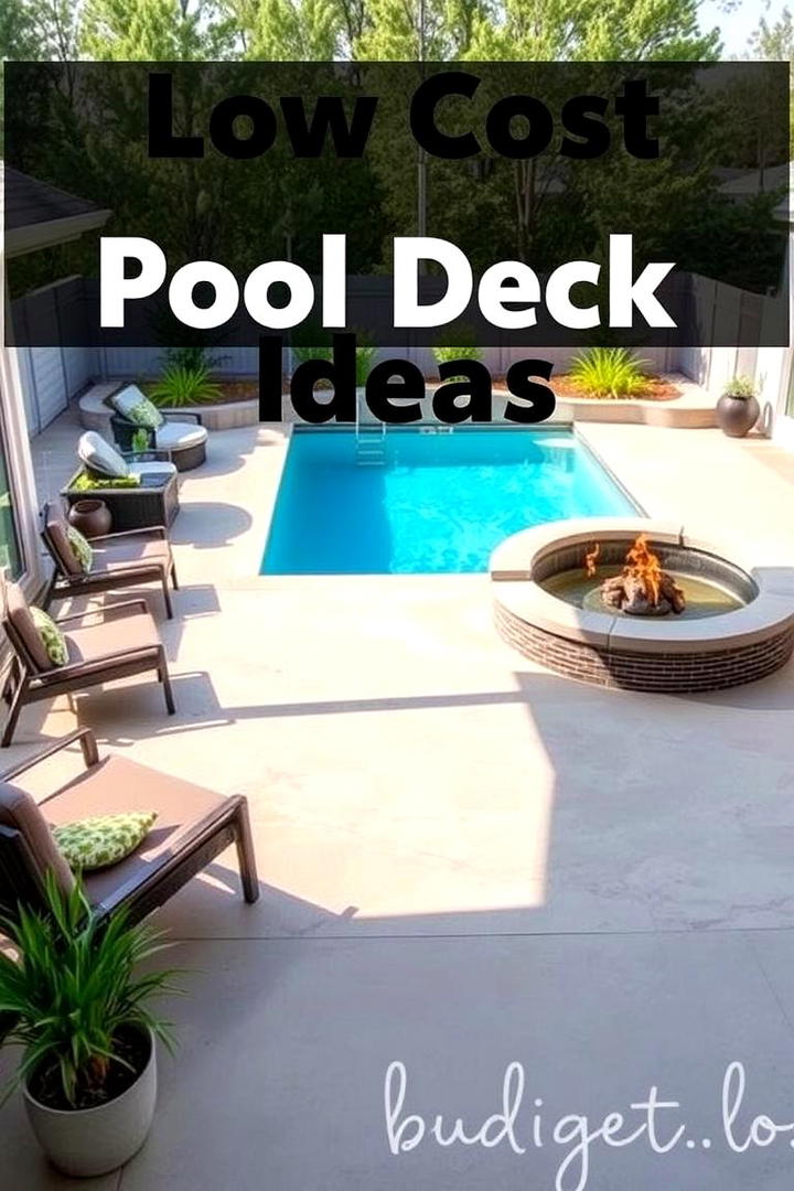 Low Cost Pool Deck Ideas - 21 Backyard Pool Ideas on a Budget