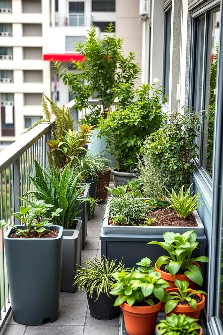 Low Maintenance Garden - 21 Balcony Garden Ideas