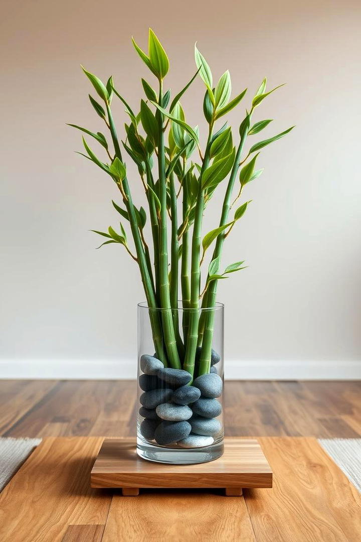 Lucky Bamboo Serene Growth - 30 Indoor Plants That Dont Need Sun