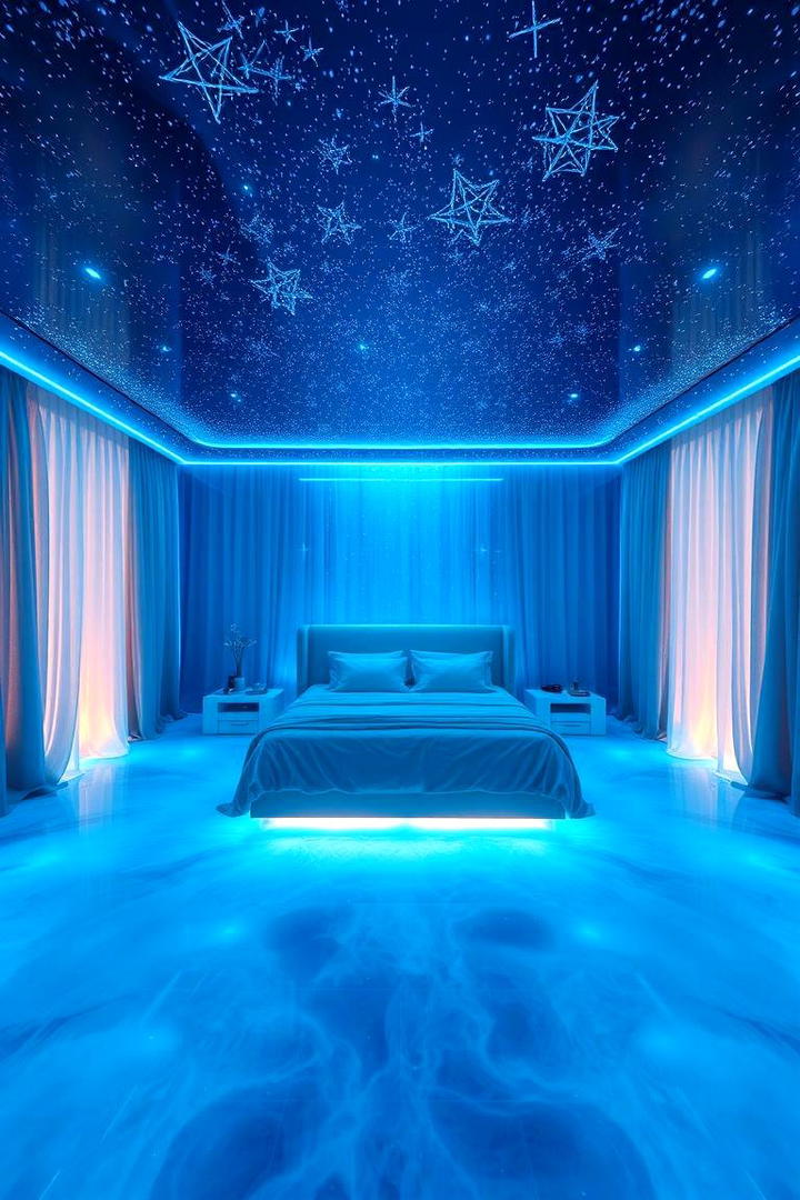 Luminous Lagoon - 30 Mermaid Bedroom Ideas