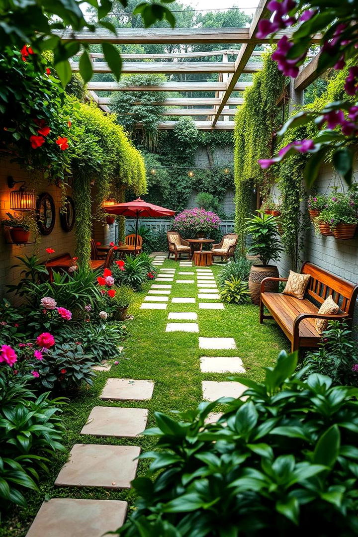 Lush Garden Retreat - 21 Backyard Patio Ideas