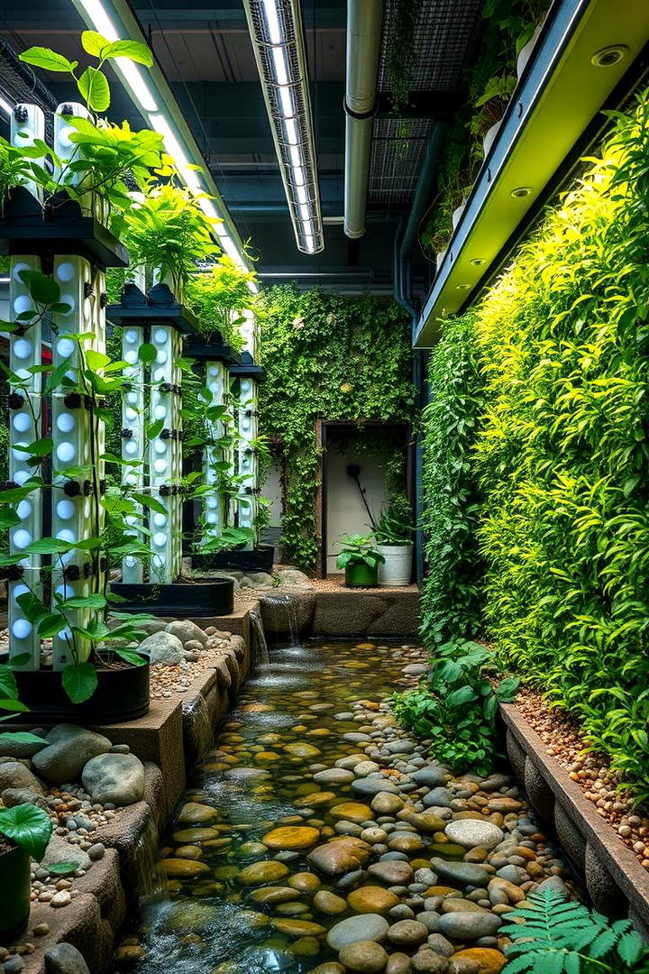 Lush Indoor Garden - 21 Basement Ideas