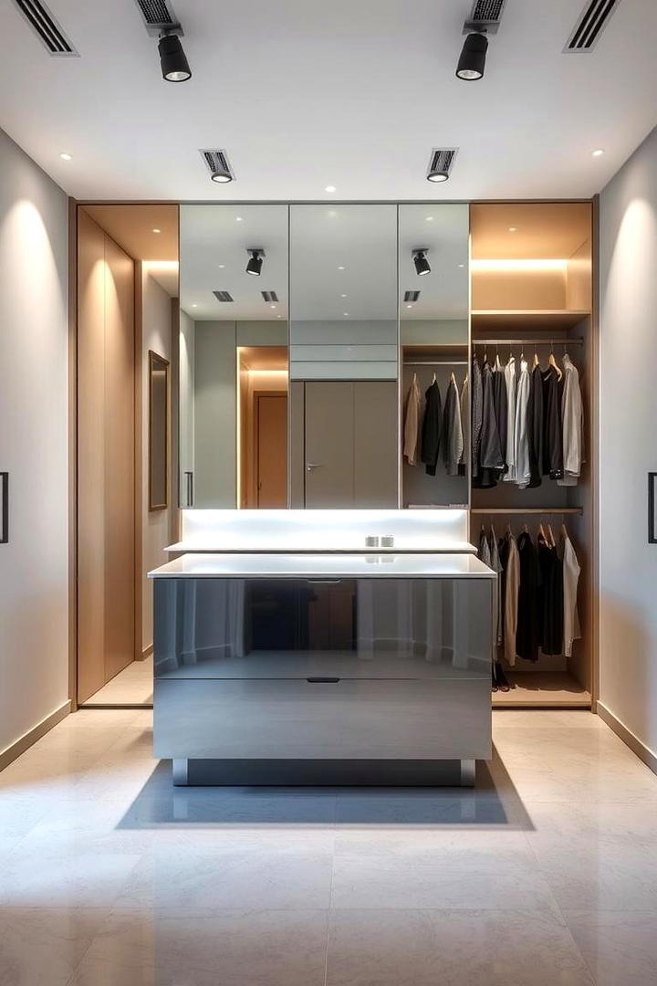 Luxe Designer Closet Island - 30 Closet Island Ideas