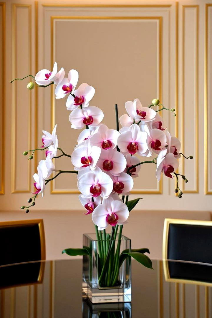 Luxe Orchid Elegance - 21 Flower Centerpiece Ideas