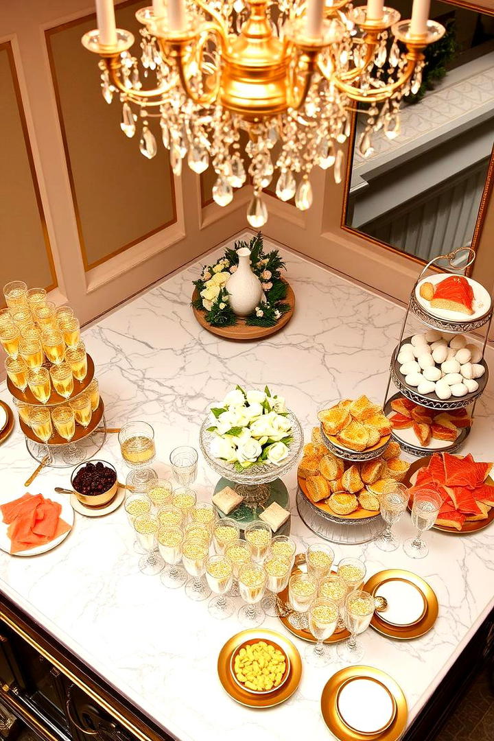 Luxurious Champagne Brunch Wedding Shower - 21 Wedding Shower Ideas