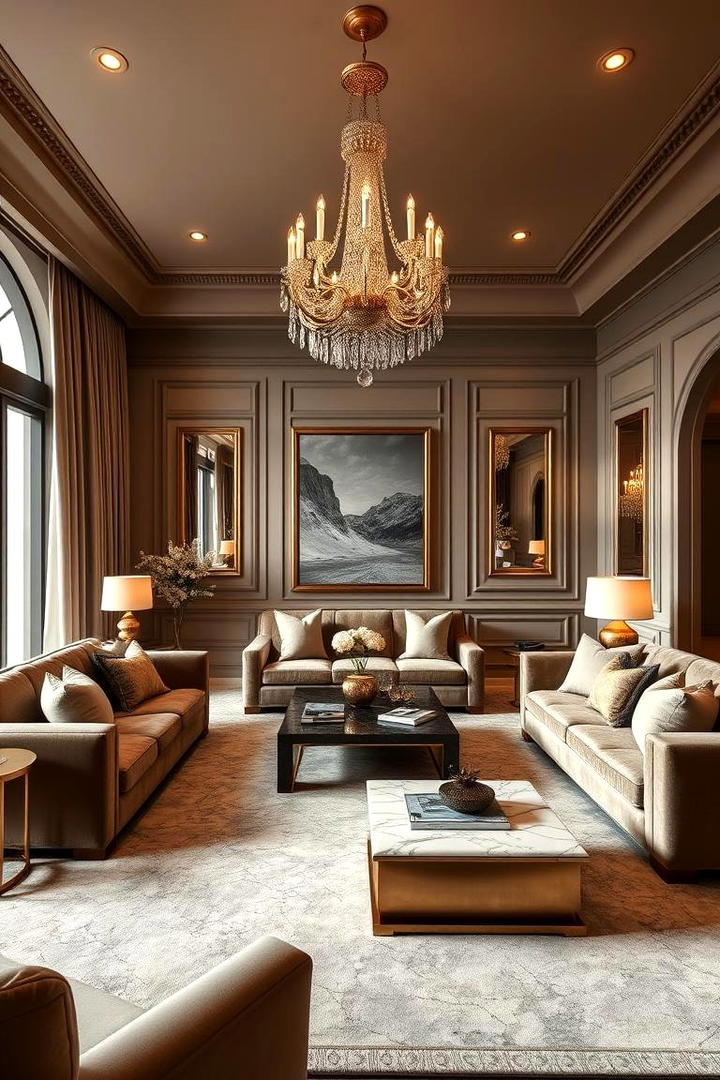 Luxurious Family Room Retreat - 21 Family Room Ideas