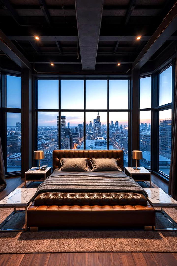 Luxurious Urban Loft - 21 Bedroom Decor Ideas