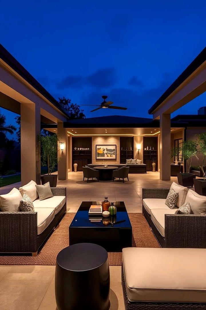 Luxury Outdoor Lounge - 21 Covered Patio Ideas