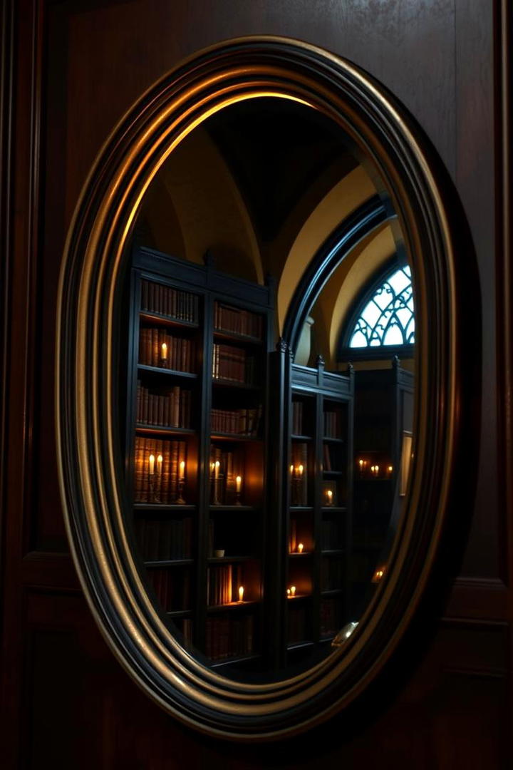 Magical Mirror Accents - 30 Harry Potter Decor Ideas