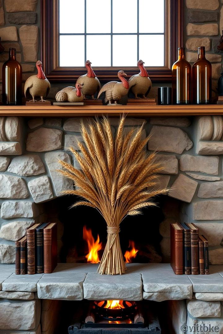 Mantel Display Extravaganza - 21 Thanksgiving Decor Ideas