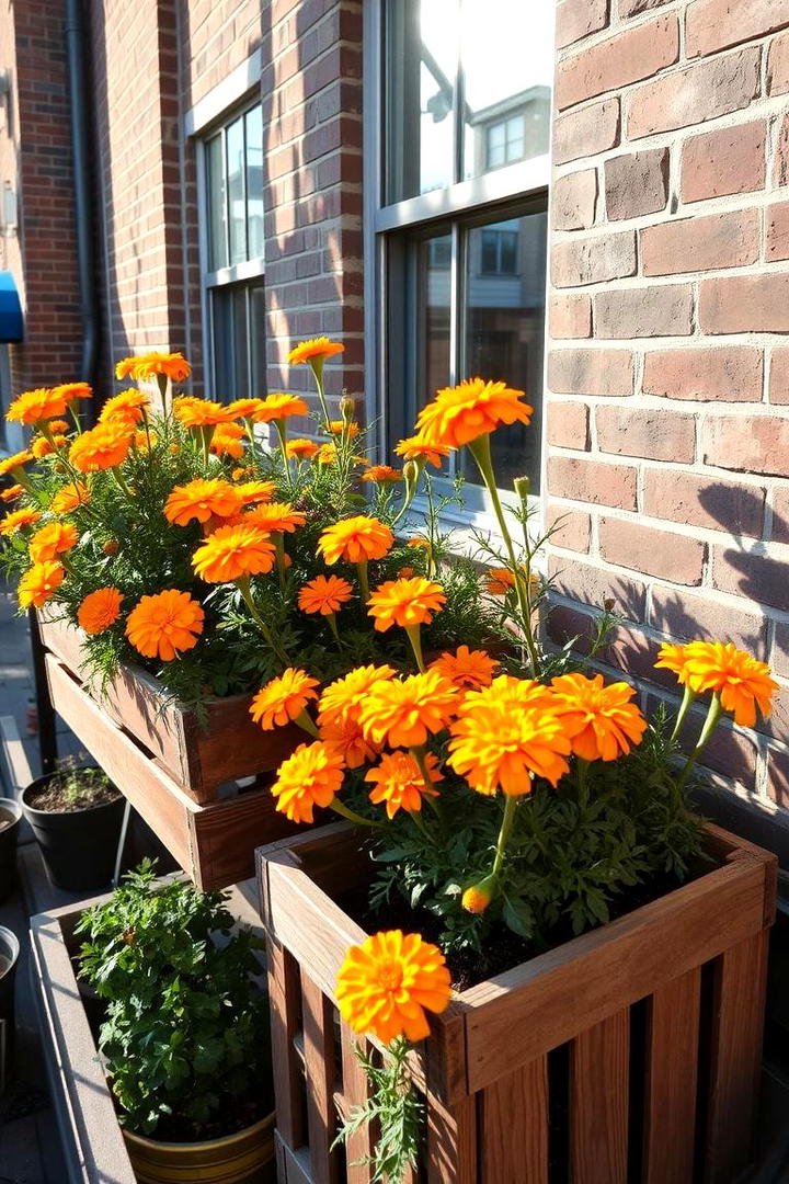 Marigolds - 30 Flowering Plants for Balcony