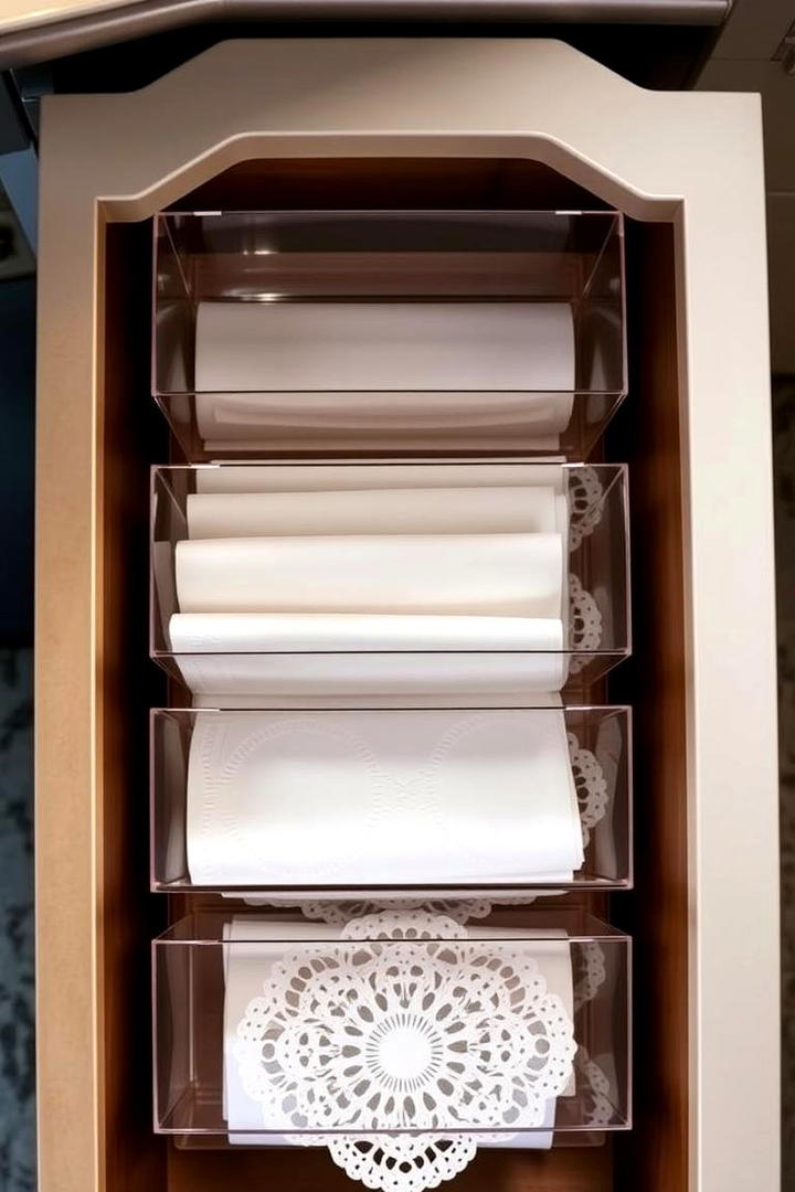 Maximized Drawer Compartments - 30 Linen Closet Organization Ideas