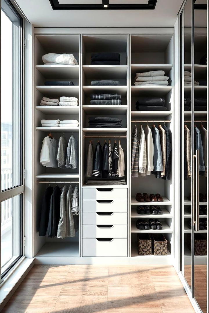 Maximized Vertical Storage - 21 Built-in Wardrobes Ideas