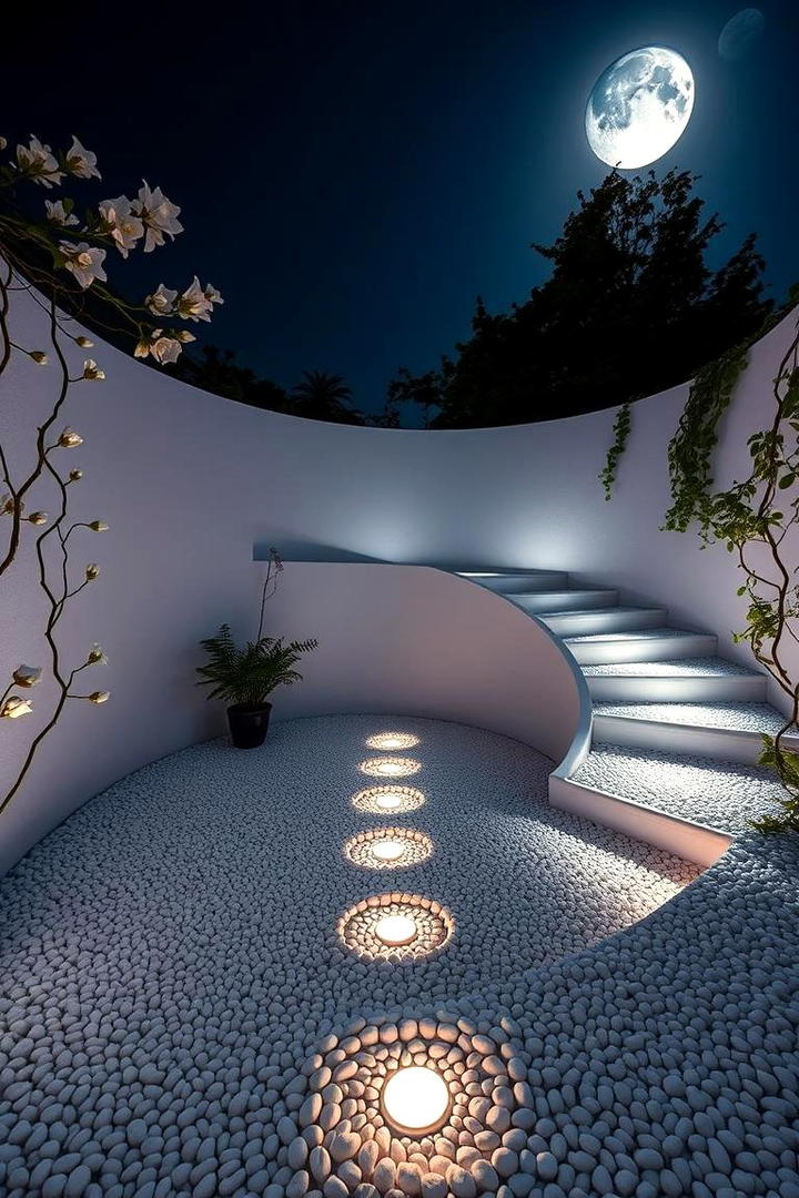 Meditative Spiral Sanctuary - 30 Spiral Garden Design Ideas