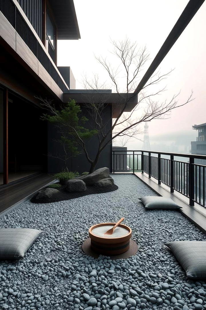 Meditative Zen Balcony - 21 Balcony Ideas