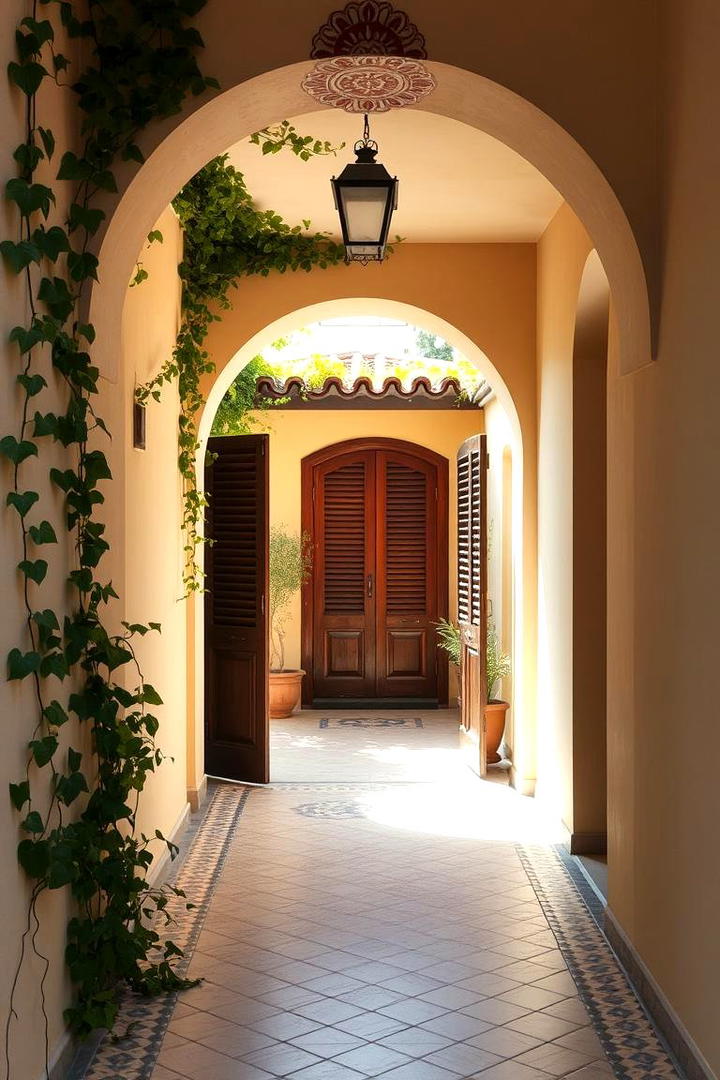 Mediterranean Archways - 30 Mediterranean Interior Design Ideas