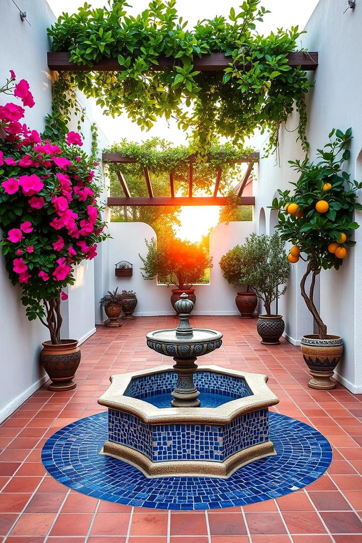 Mediterranean Oasis Courtyard - 21 Courtyard Ideas