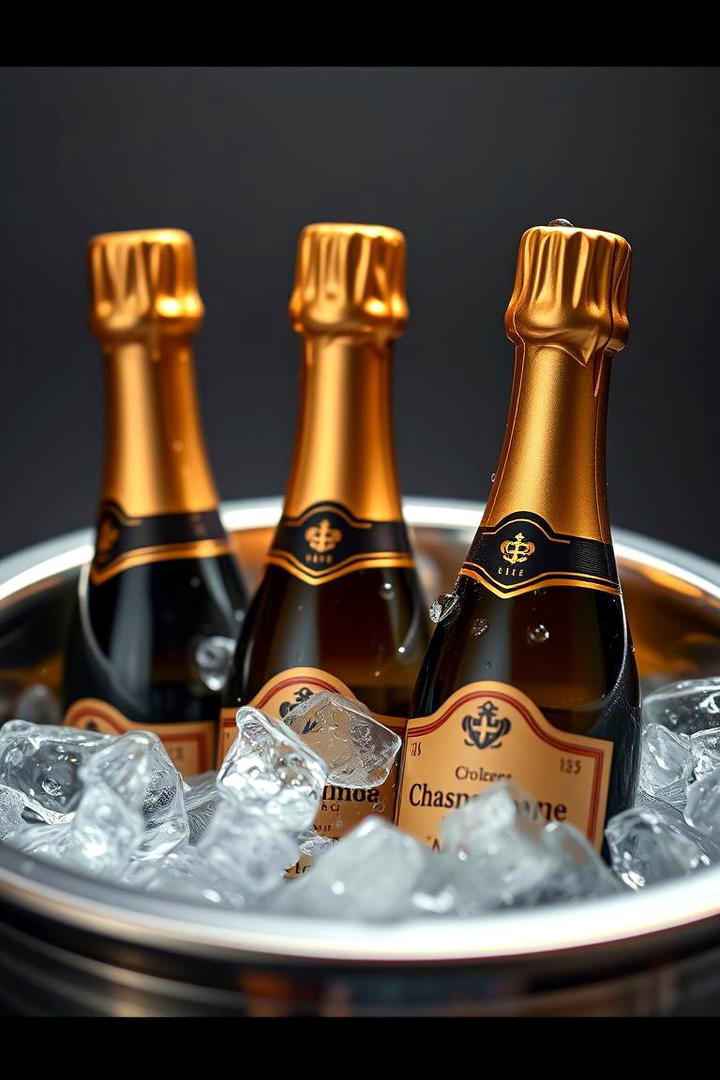 Mini Champagne Bottles - 21 Wedding Favors Ideas