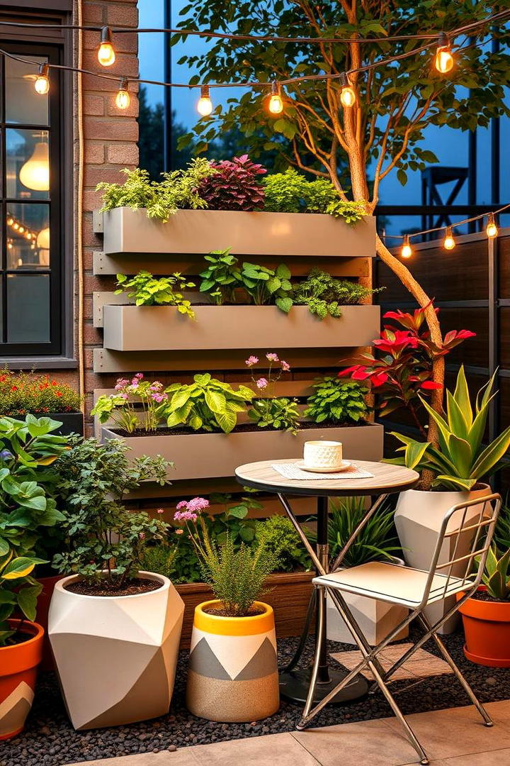 Mini Garden Oasis - 21 Small Porch Ideas