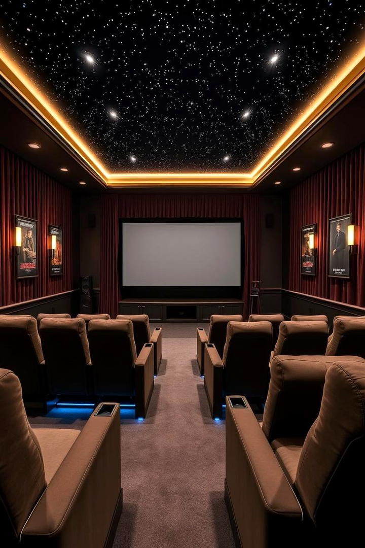 Mini Home Theater Experience - 21 Spare Room Ideas