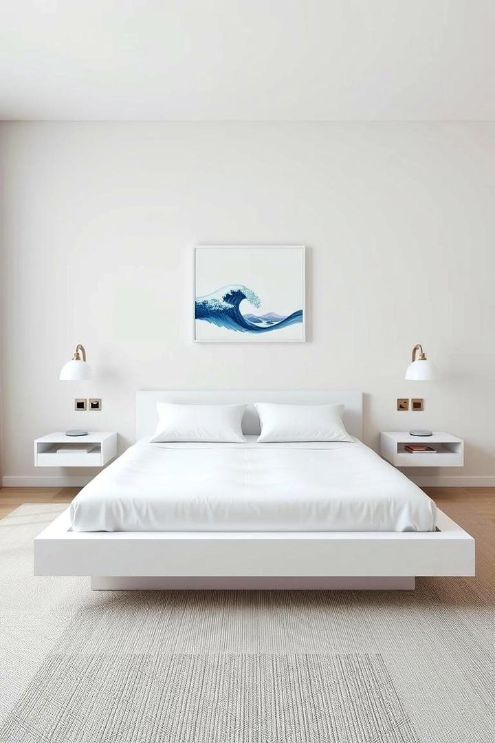 Minimalist Coastal Charm - 21 Coastal Bedroom Ideas