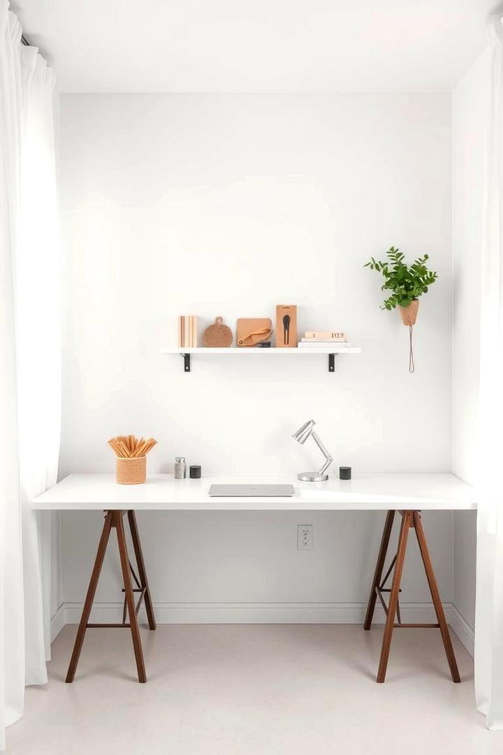 Minimalist Decor Approach - 30 Small Craft Room Ideas