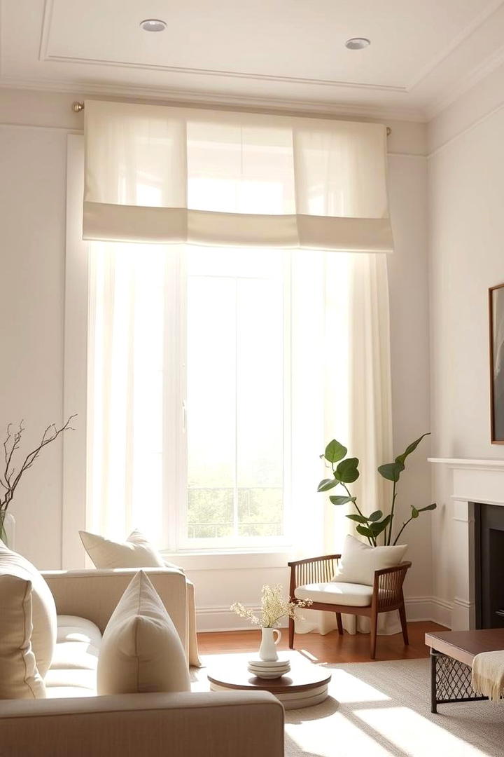 Minimalist Elegance - 21 Window Valance Ideas