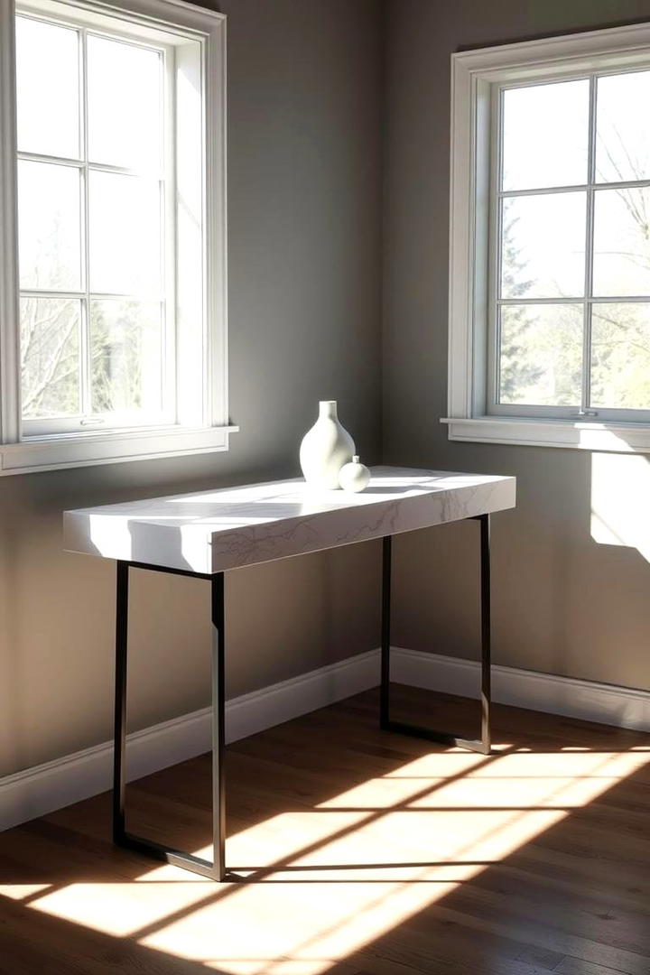 Minimalist Elegance - 30 Console Table Decor Ideas