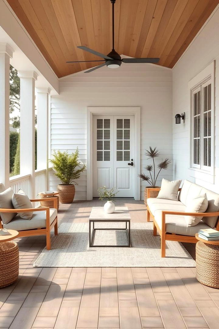 Minimalist Escape - 21 Back Porch Ideas