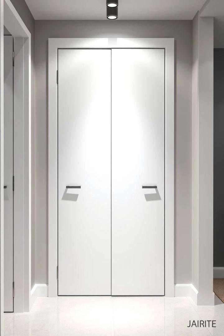 Minimalist Flush Door - 30 closet door ideas