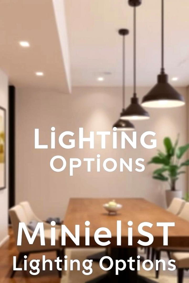 Minimalist Lighting Options - 21 Minimalist Apartment Ideas