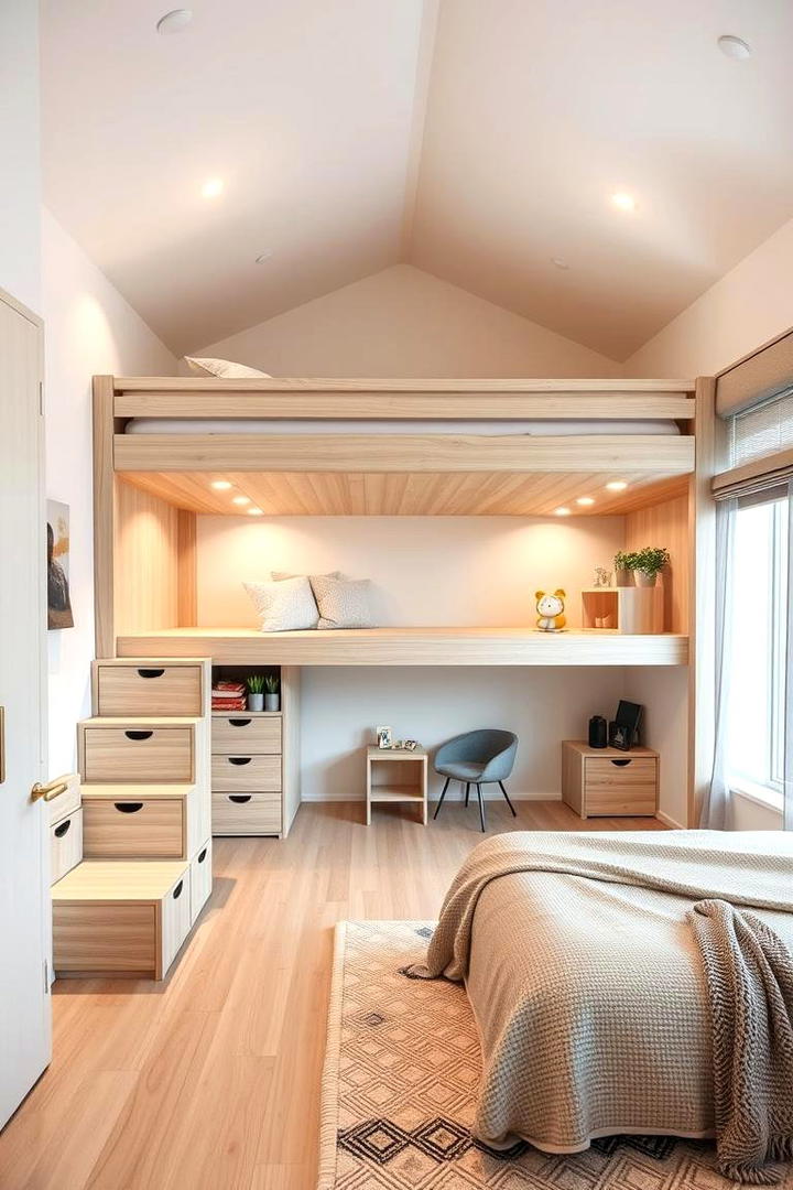 Minimalist Loft Bed Design - 30 Loft Bed Ideas