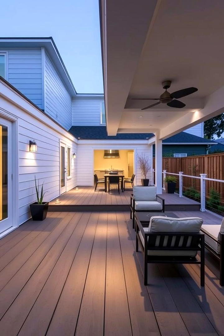 Minimalist Modern Deck - 21 Backyard Deck Ideas