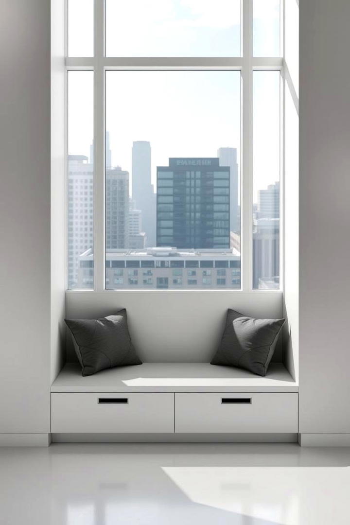 Minimalist Modern Escape - 21 Window Seat Ideas