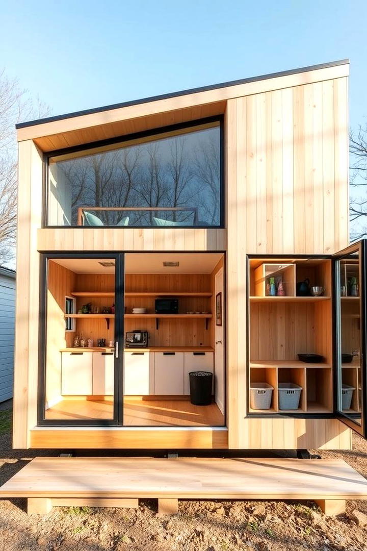 Minimalist Modern Tiny House - 21 Tiny House Design Ideas