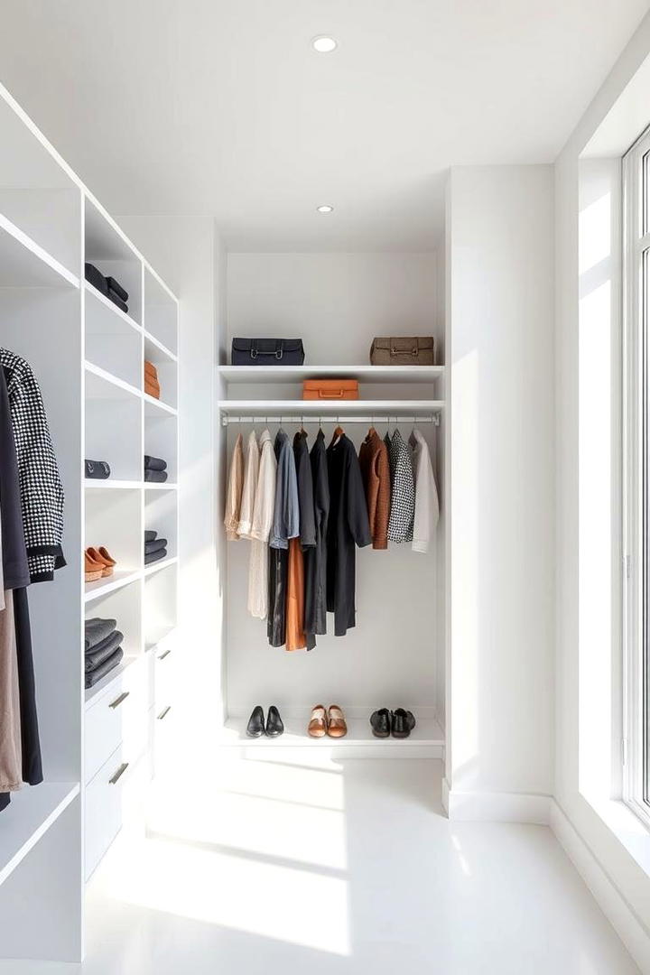 Minimalist Open Shelving - 30 Closet Shelving Ideas