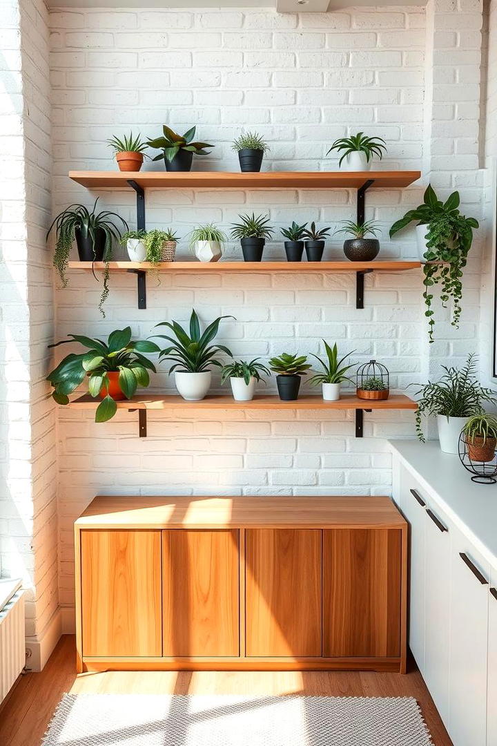 Minimalist Plant Parlor - 30 Garden Room Ideas