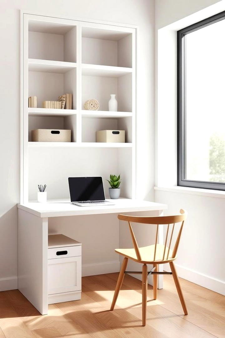 Minimalist Study Nook - 30 Study Room Ideas