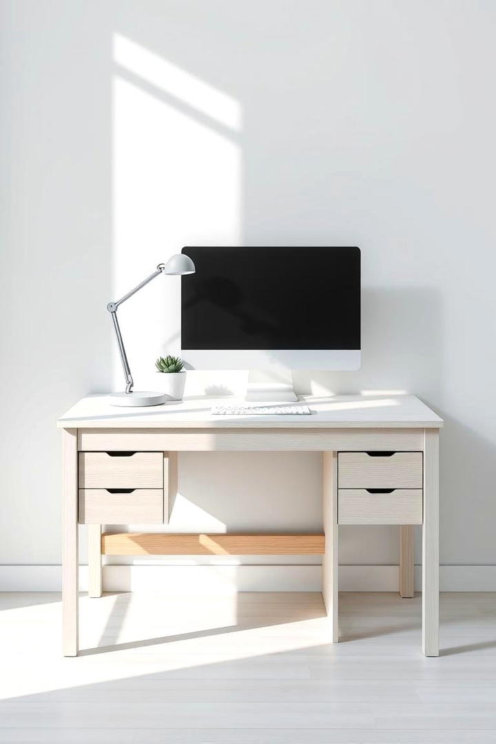 Minimalist Work Desk Concept - 21 Small Home Office Ideas