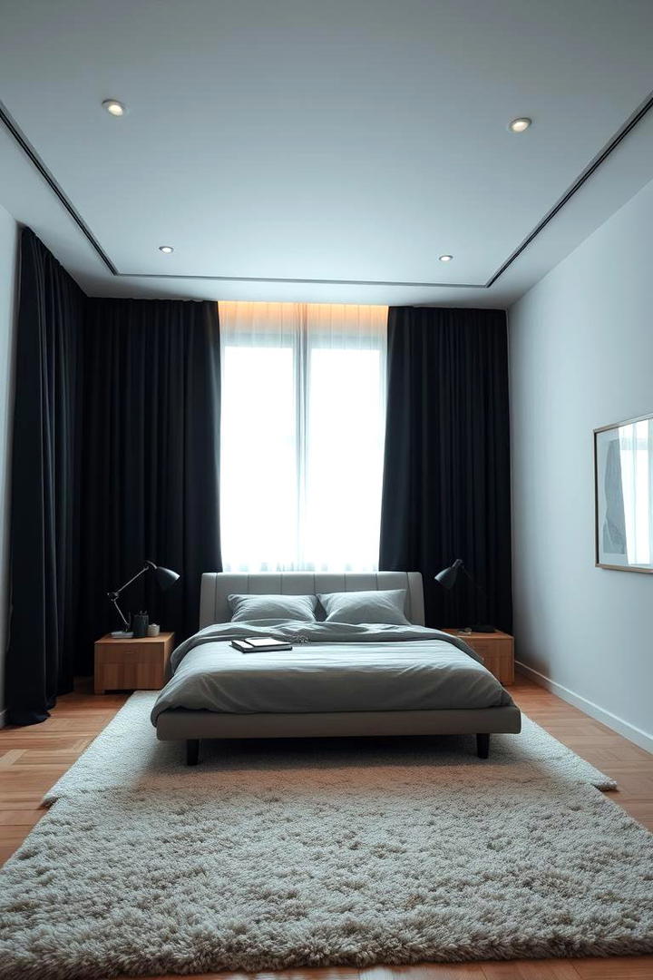 Minimalist Zen Retreat - 21 Mens Bedroom Ideas