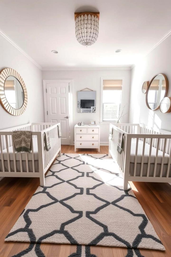 Mirror Image Decor - 30 Twin Nursery Ideas